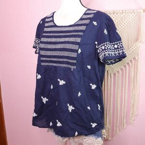 Lucky Brand | Short Sleeve Top Medium